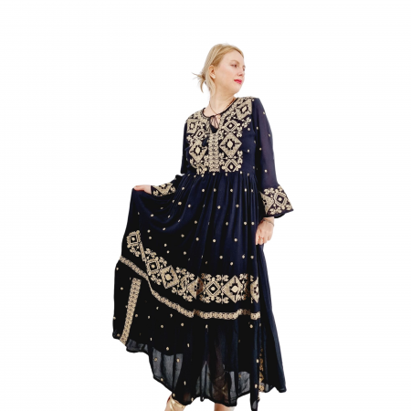 Rochie Traditionala cu broderie Melania 2 [2]