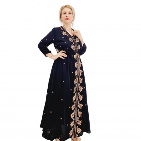 Rochie Traditionala cu broderie Sabina [4]