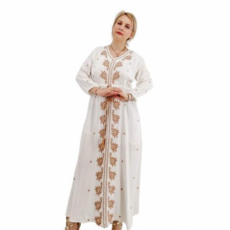 Рокли с бродерия - Rochie Traditionala cu broderie Sabina 2
