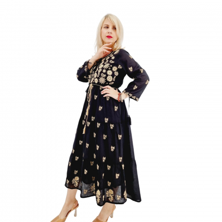 Rochie Traditionala cu broderie Sara 4 [1]