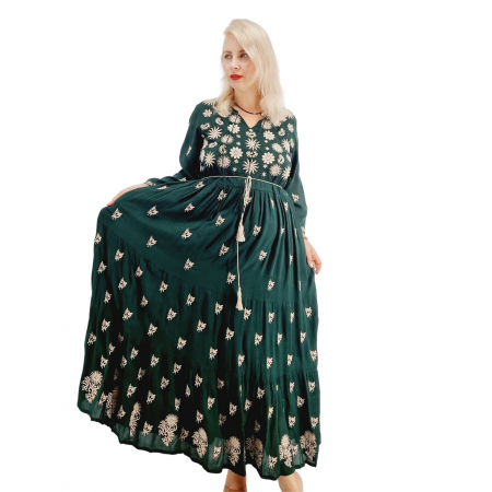 Rochie Traditionala cu broderie Sara 5 [4]