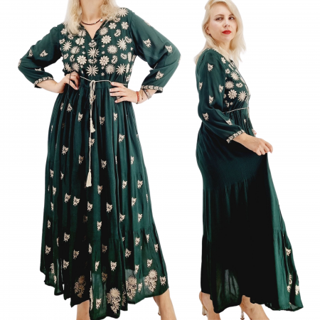 Rochii traditionale - Rochie Traditionala cu broderie Sara 5