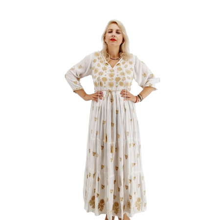 Rochie Traditionala cu broderie Sara 6 [3]