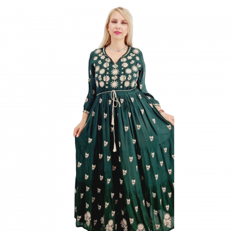 Rochii traditionale - Rochie Traditionala cu broderie Sara 10