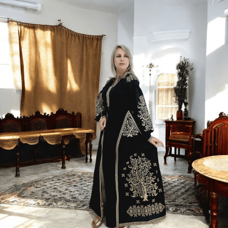 Рокли с бродерия - Rochie Traditionala Demetra 2