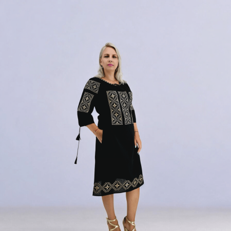 Rochie Traditionala Elodia 4 - masuri mari [1]