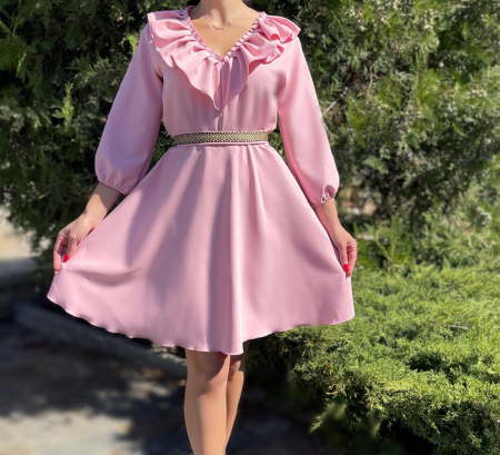 Елегантни рокли - Rochie Traditionala Evanghelina
