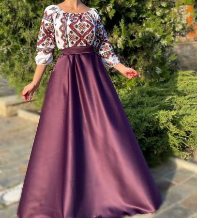 Елегантни рокли - Rochie Traditionala Laura