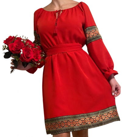 Елегантни рокли - Rochie Traditionala Lilibet