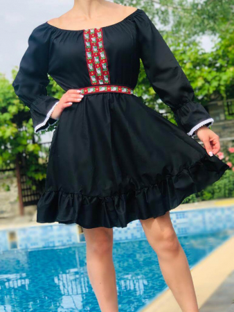 Елегантни рокли - Rochie Traditionala Livia