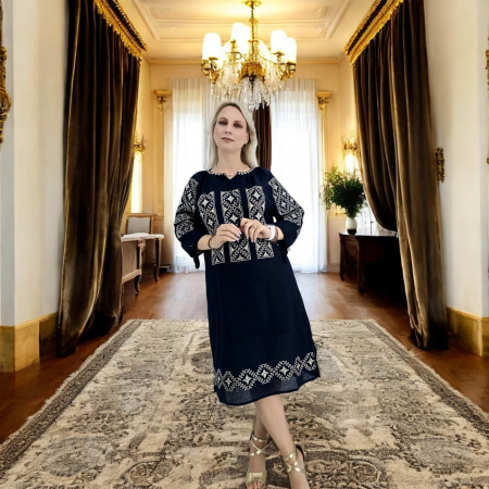 Рокли с бродерия - Rochie Traditionala Mihaela 9
