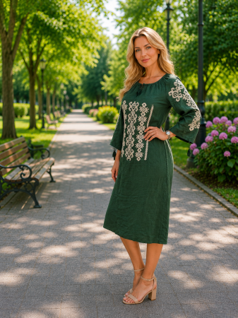Рокли с бродерия - Rochie Traditionala Mihaela 10