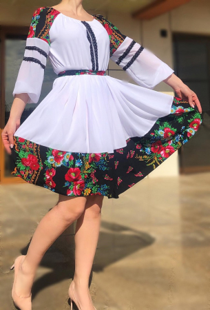 Rochii Elegante - Rochie Traditionala Neta