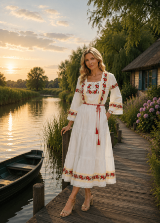 Rochii traditionale - Rochie Traditionala Paula