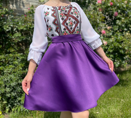 Елегантни рокли - Rochie Traditionala stilizata cu Lavinia 3