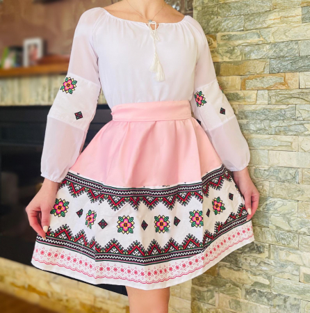 Елегантни рокли - Rochie Traditionala stilizata cu Laura 7