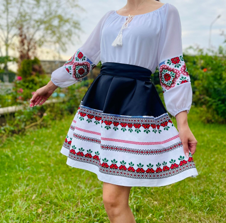 Елегантни рокли - Rochie Traditionala stilizata Mirabela