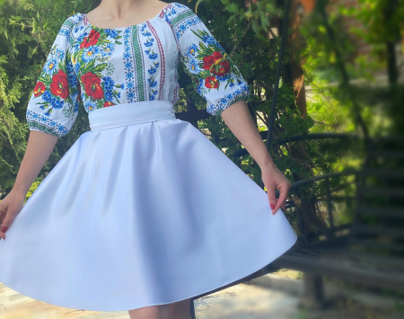 Rochie Traditionala stilizata cu maci 12 [1]