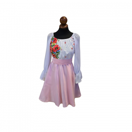 Rochie Traditionala stilizata cu maci 18 [3]