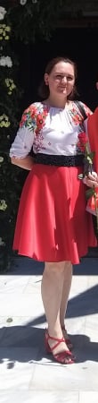 Rochie Traditionala stilizata cu maci 9 [7]