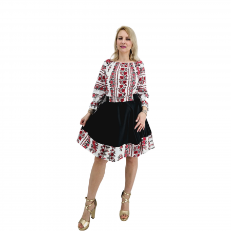 Елегантни рокли - Rochie Traditionala stilizata cu Elena 9