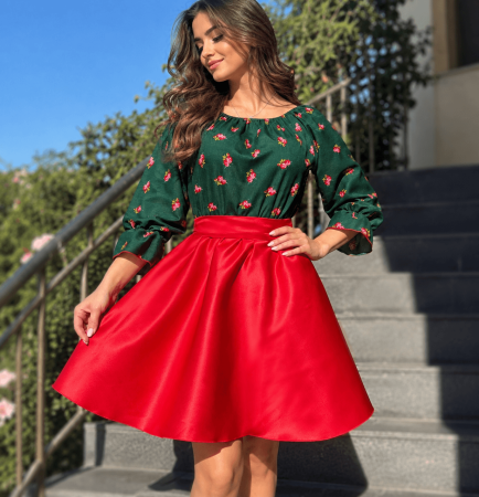 Жени - Rochie Traditionala stilizata Francisca