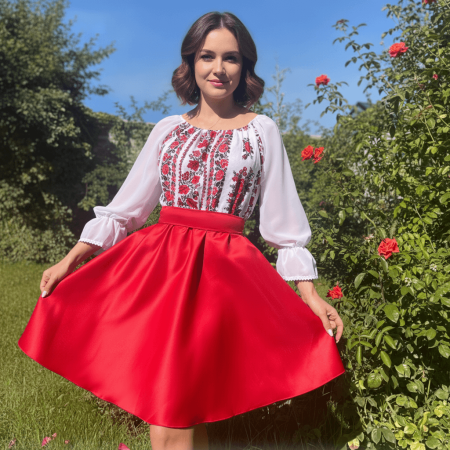 Rochii Elegante - Rochie Traditionala stilizata Lavinia