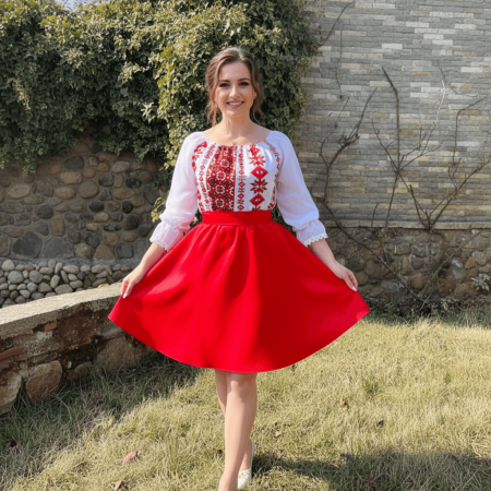 Rochii Elegante - Rochie Traditionala stilizata Lavinia 2