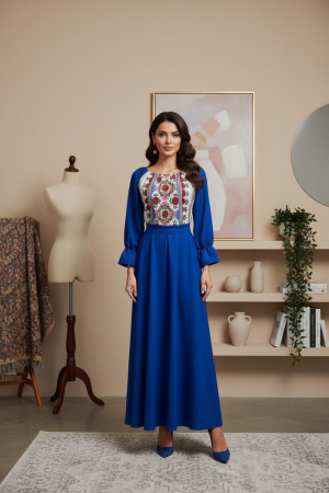 Елегантни рокли - Rochie Traditionala stilizata Leticia 2