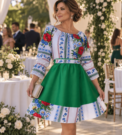 Rochie Traditionala stilizata Mara [0]