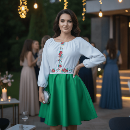 Жени - Rochie Traditionala stilizata Matilda