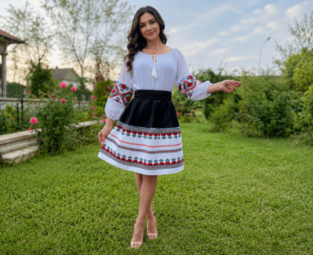 Rochii Elegante - Rochie Traditionala stilizata Mirabela