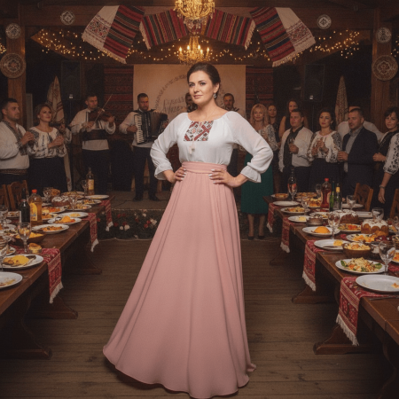 Rochii Elegante - Rochie Traditionala stilizata Vladuta 2