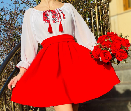 Rochii Elegante - Rochie Traditionala stilizata Vladuta