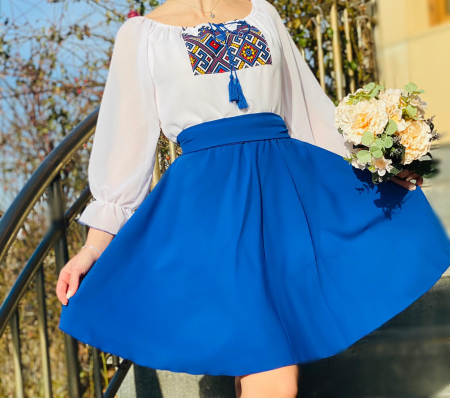 Rochii Elegante - Rochie Traditionala stilizata Vladuta