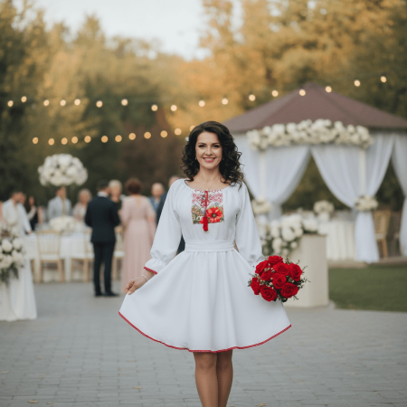 Rochii Elegante - Rochie Traditionala stilizata Vladuta