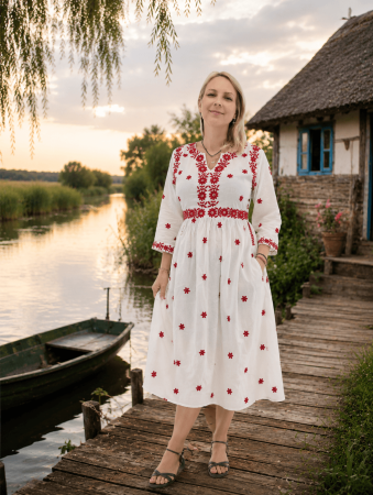 Rochii traditionale - Rochie Traditionala Teodora
