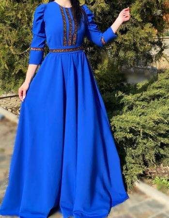 Rochii Elegante - Rochie Traditionala Trandafira 2