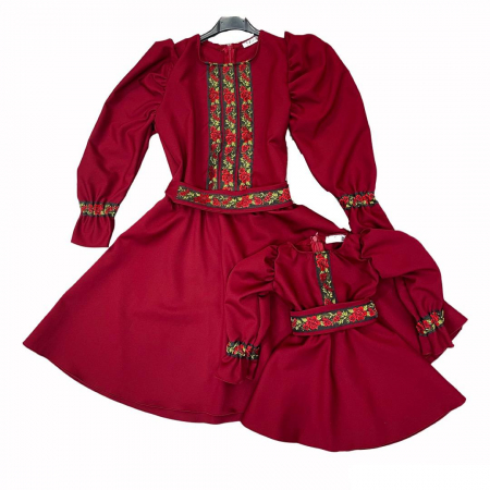 Rochie Traditionala Trandafira [9]