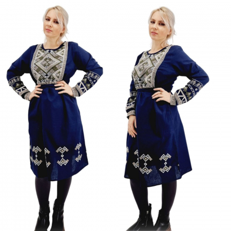 Рокли с бродерия - Rochie Traditionala Vivi 2