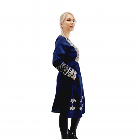 Рокли с бродерия - Rochie Traditionala Vivi 2