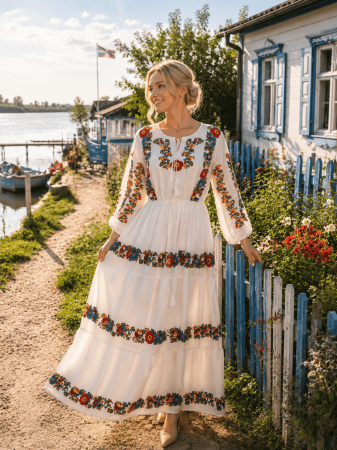 Rochii traditionale - Rochie Traditionala Viviana 3