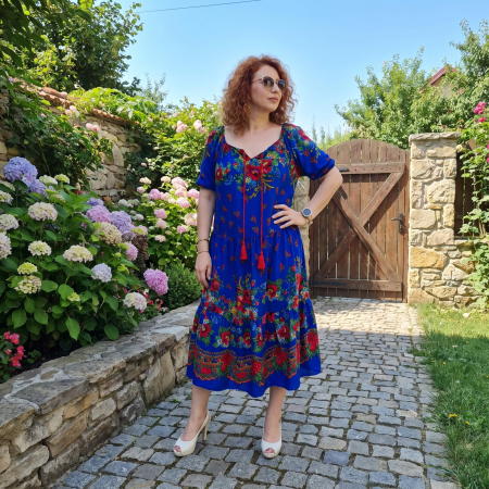 Rochii Elegante - Rochie Vaporoasa Lunga Anuta 6