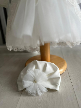 Rochita de fetite Printesa cu bolero Alb [5]