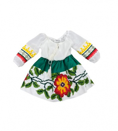 Rochii - Rochita Traditionala stilizata cu motive florale Maria