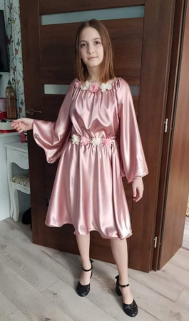 Rochita eleganta roz Neli [1]