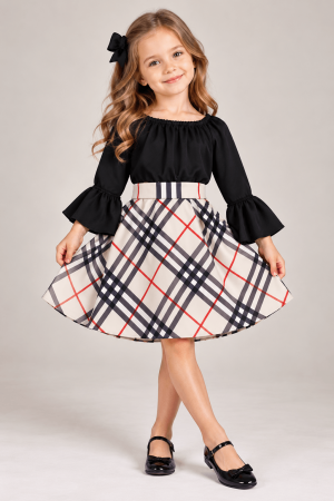 момичета - Rochita fetite British style 5