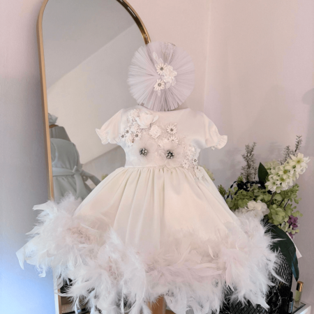 Rochita fetite cu tulle ,margele si broderie - Karmen 2 [1]
