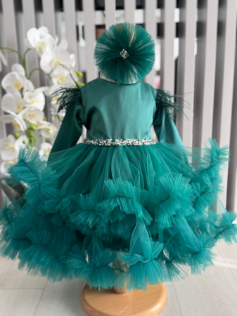 Rochita fetite cu tulle si strasuri  - Robertina [3]