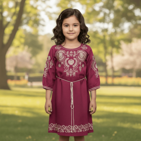 Rochii - Rochita Traditionala cu broderie Carla 2